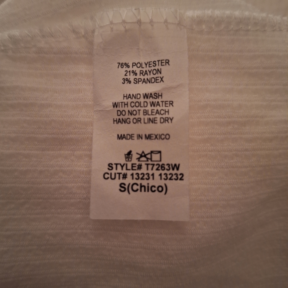 Blumin Apparel White Oversized High Low Button Down Shirt Shacket Cover Up - Picture 8 of 8